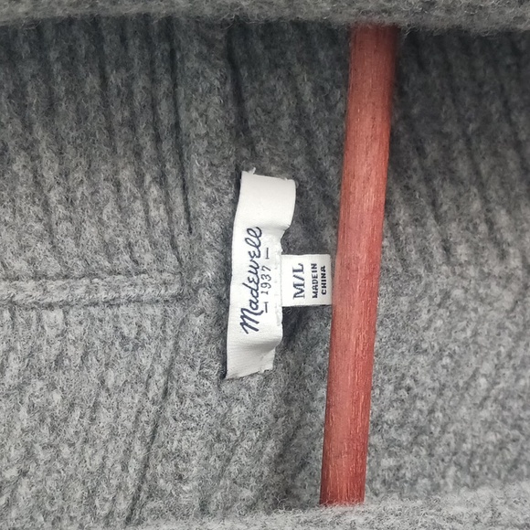 Madewell wool coat size M/L - Picture 4 of 4